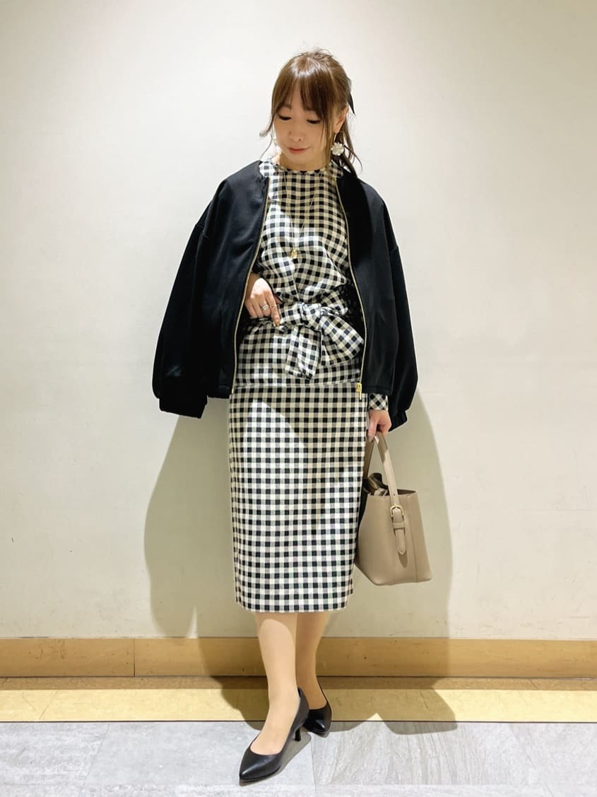 sattoさんの「UNTITLED｜◆【洗える/春の軽羽織り】ダンボール ノーカラーブルゾン」を使ったコーディネート