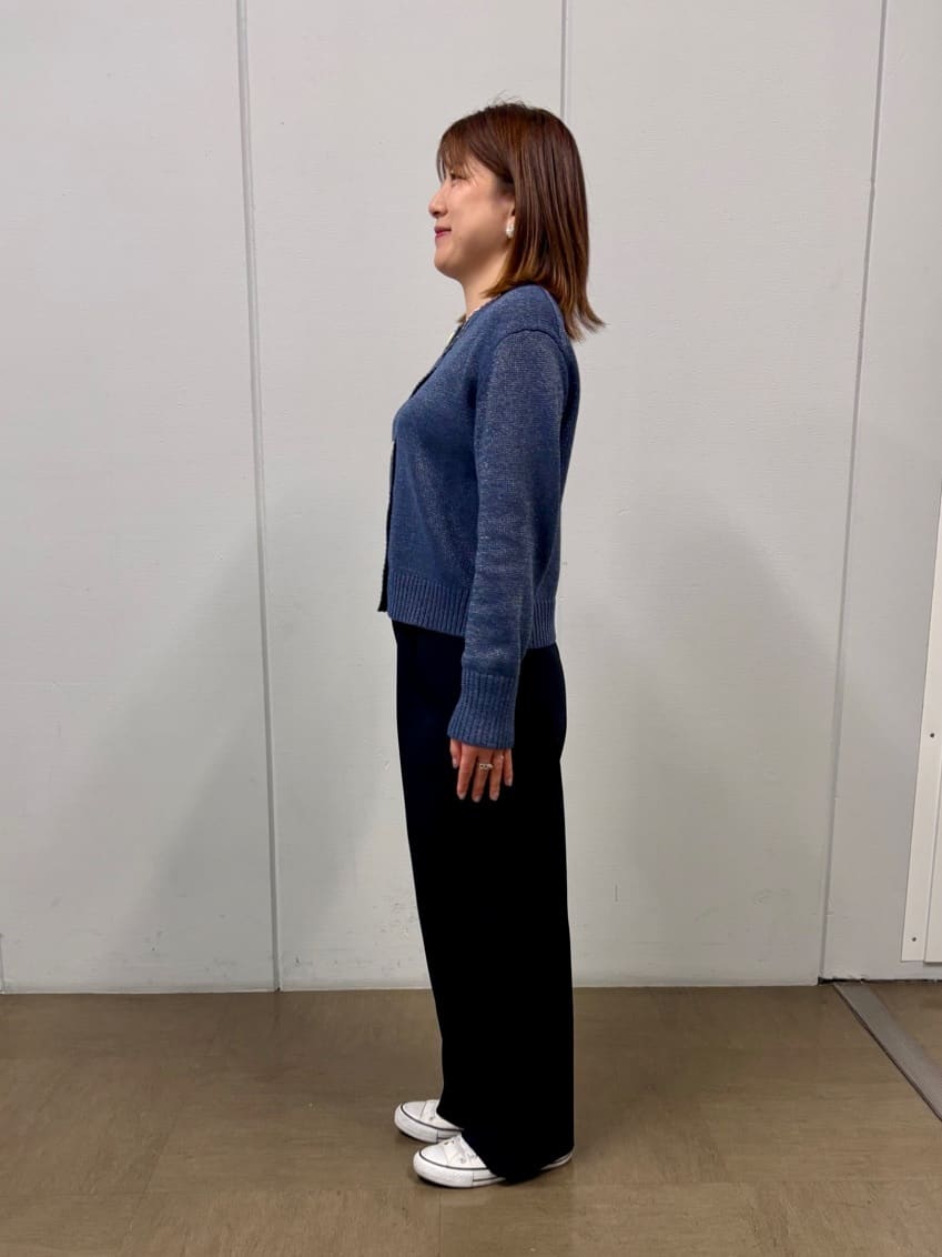 SaKiさんの「UNTITLED｜◆ベルト付き2タックパンツ」を使ったコーディネート