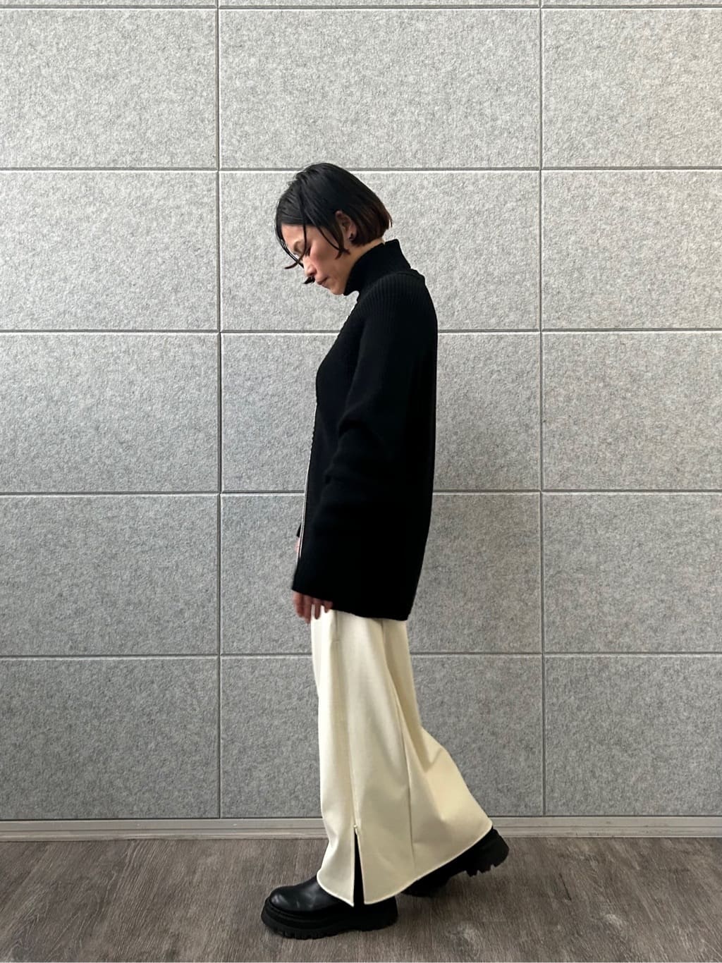 yukoさんの「CODE A｜sheer gathered jersey top」を使ったコーディネート