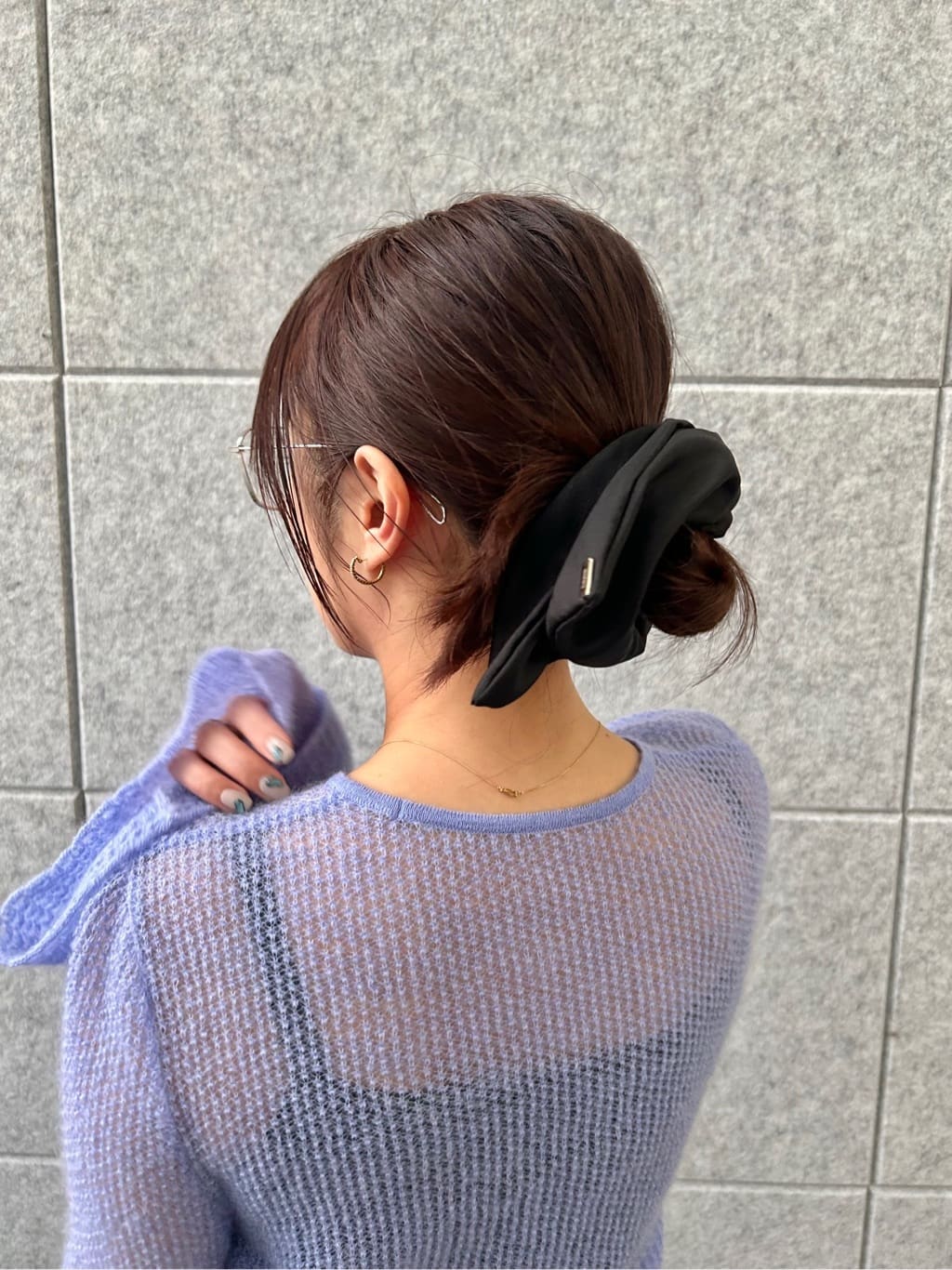 harunaさんの「CODE A｜lame skirt」を使ったコーディネート