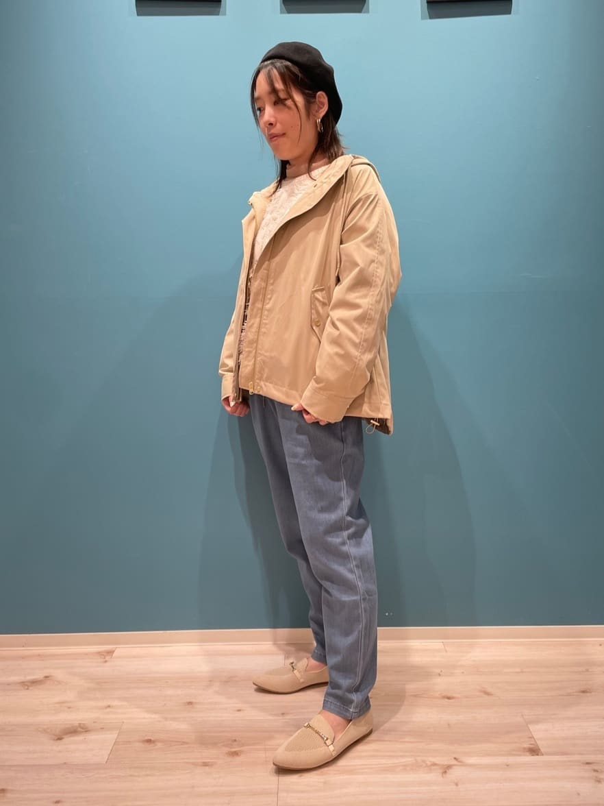 うめちゃんさんの「SHOO･LA･RUE｜◆【S-LL】チュール切替リブインナートップス」を使ったコーディネート