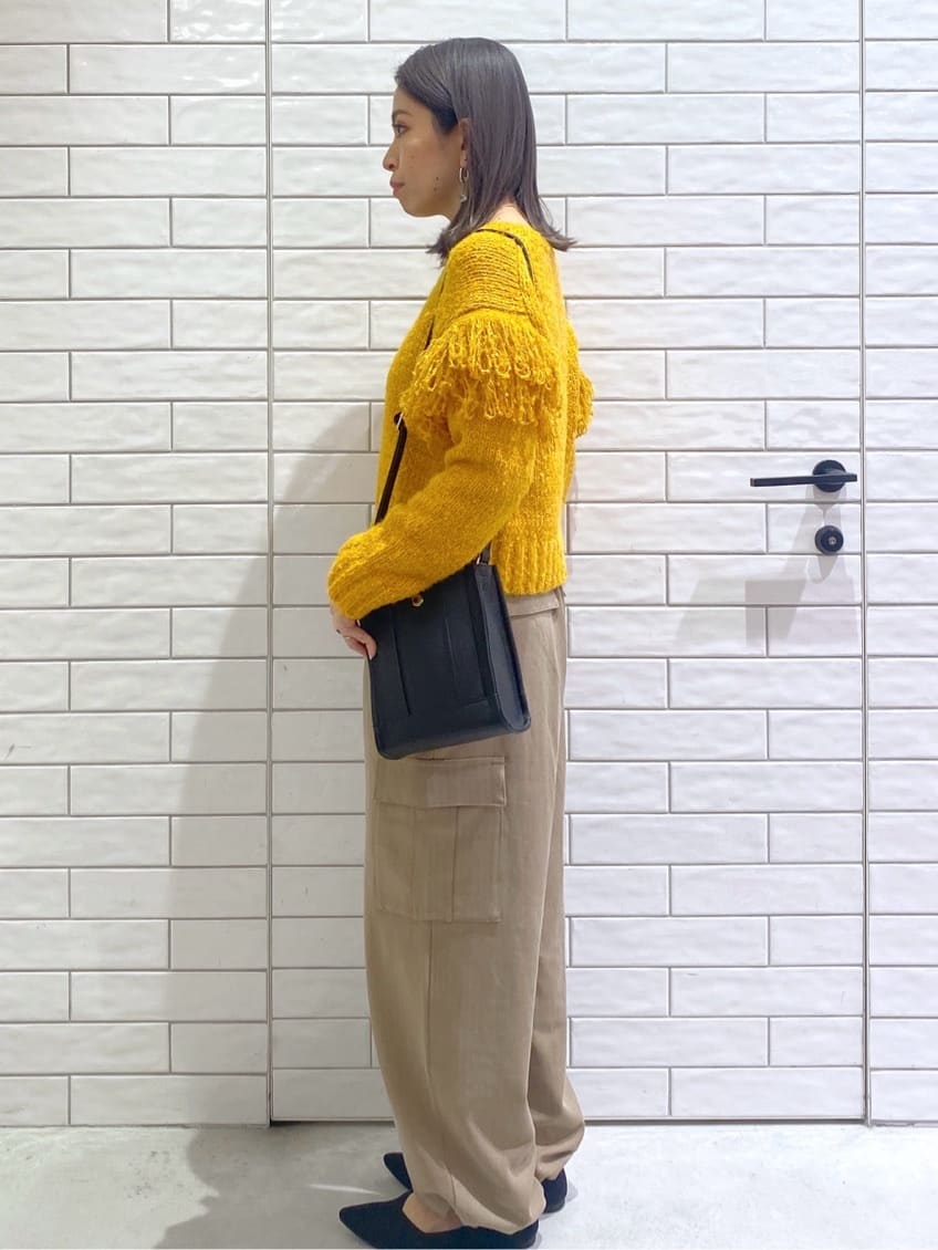 Ayaさんの「OPAQUE.CLIP｜◆【軽量／洗える】ポインテッドトゥニットパンプス」を使ったコーディネート