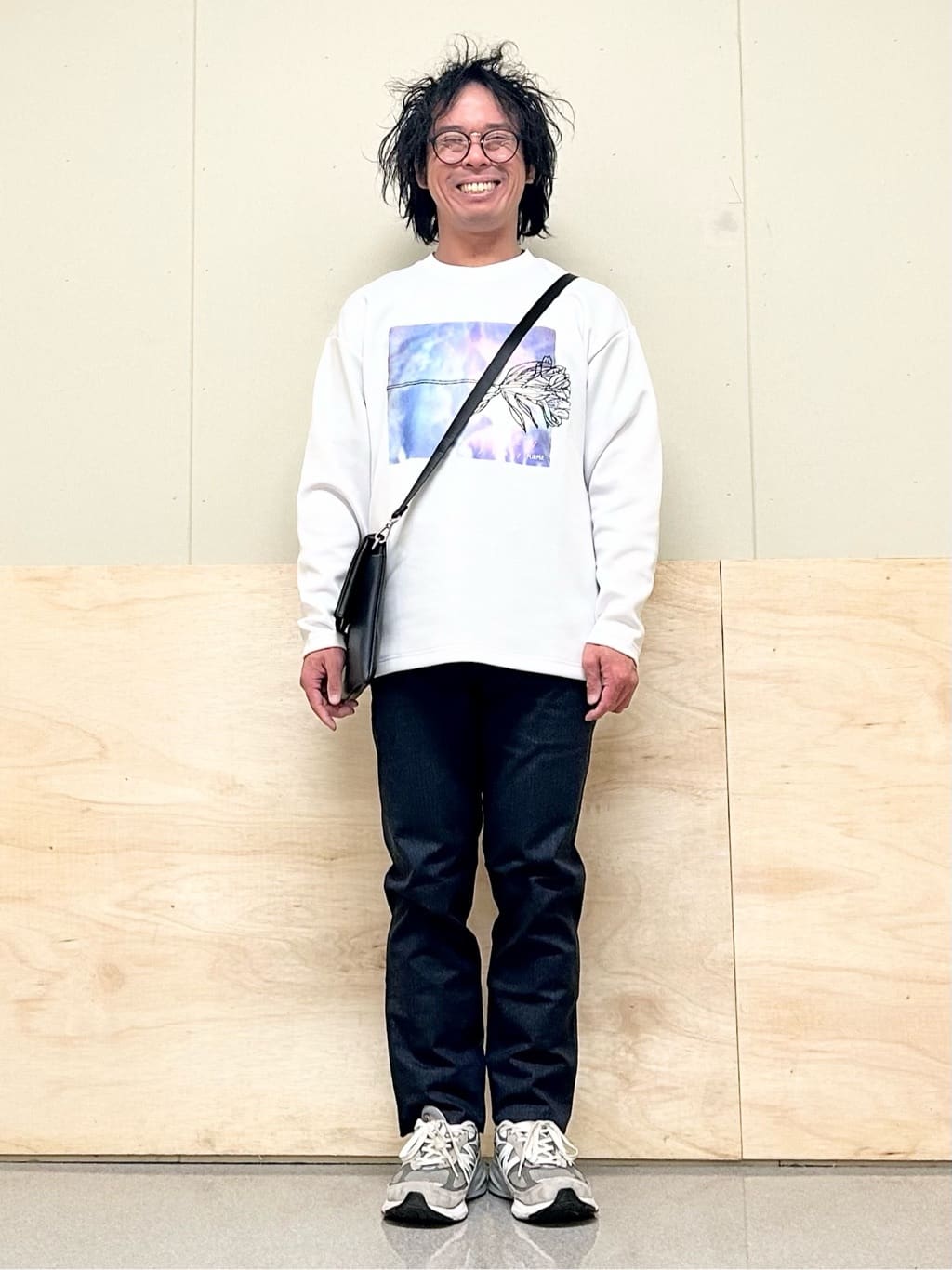 KENJI Iさんの「THE SHOP TK｜【オールシーズン穿ける！】7DAYSストレッチへリンボンパンツ　ON&hArr;OFF兼用」を使ったコーディネート