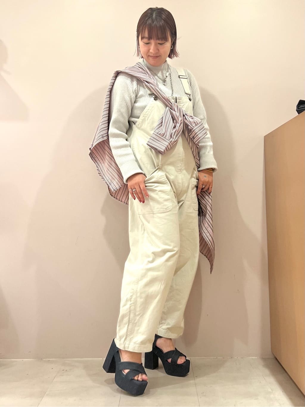 TAKAさんの「ESPERANZA｜ラク盛り厚底サンダルⅢ」を使ったコーディネート