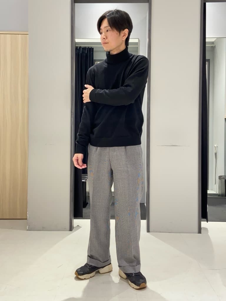 わいずみさんの「TAKEO KIKUCHI｜【3WAY】ハウンズトゥース ダウンライナー コート」を使ったコーディネート
