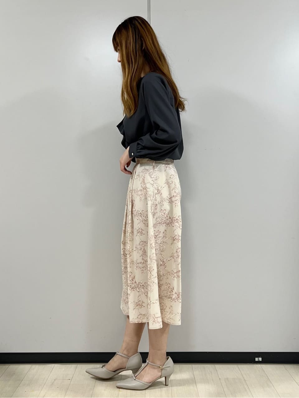Yukaさんの「index｜◆ストレッチラッフルボウタイブラウス【洗濯機洗い可／防シワ】」を使ったコーディネート