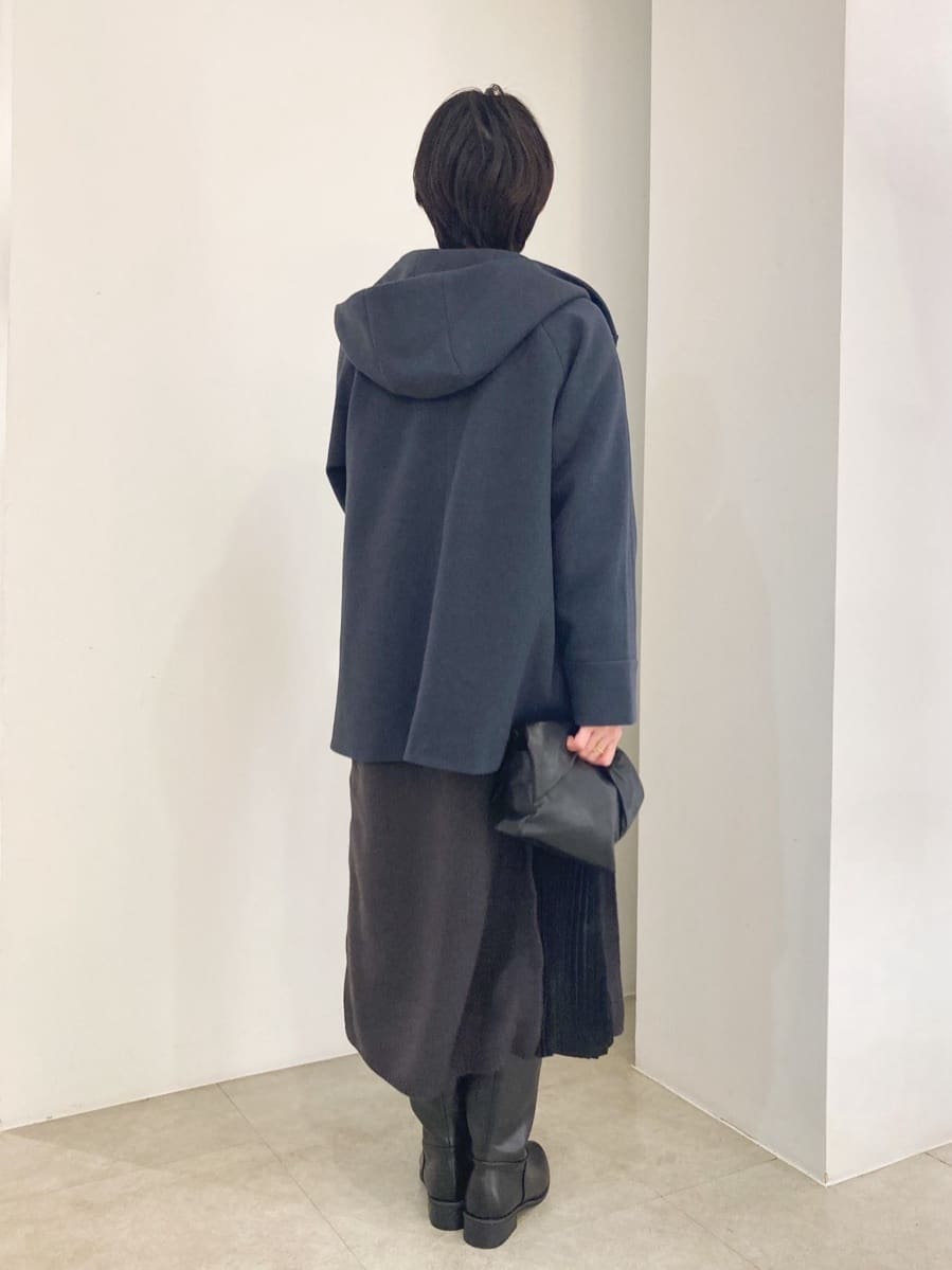 KUROさんの「grove｜◆フーデットミドルコート」を使ったコーディネート