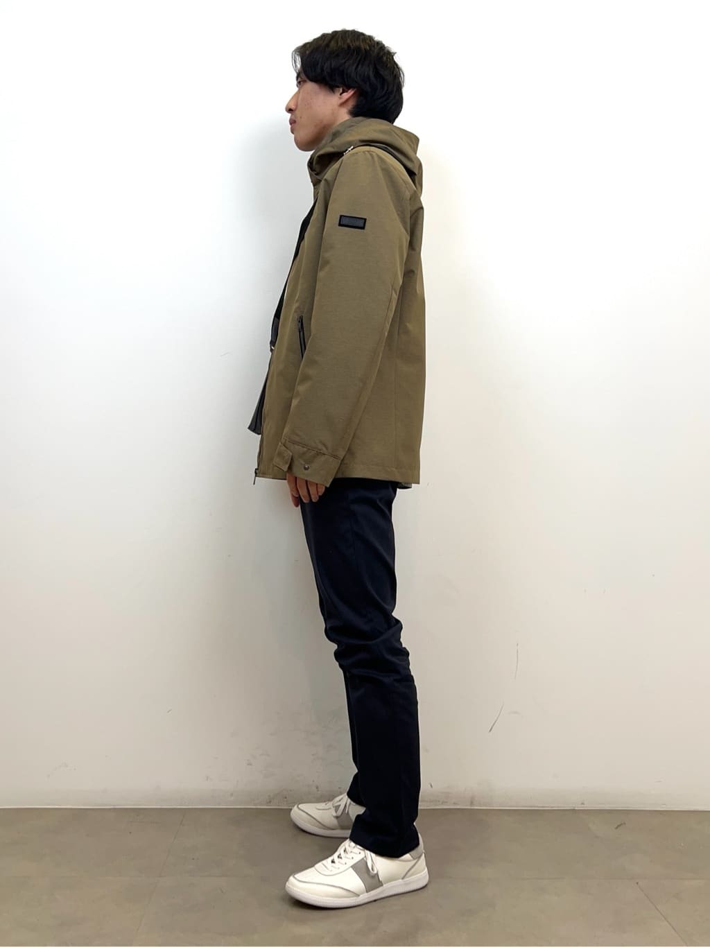 SHOSEIさんの「TAKEO KIKUCHI｜ハットモチーフ ジャカード ストライプ シャツ」を使ったコーディネート