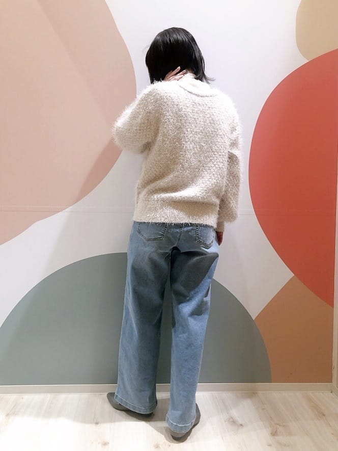 長女さんの「SHOO･LA･RUE｜◆【S-LL】チュール切替リブインナートップス」を使ったコーディネート