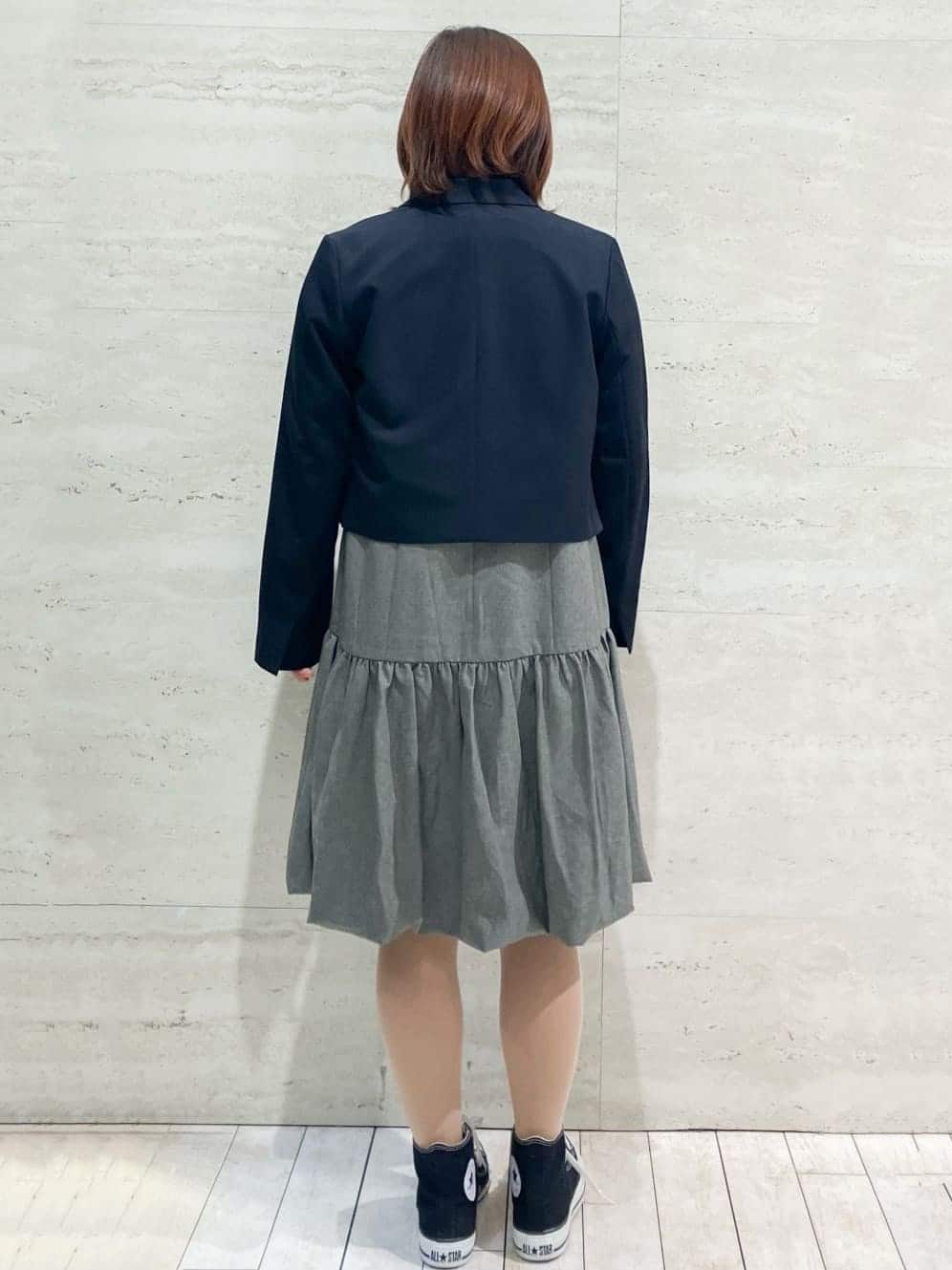 FUKAさんの「OPAQUE.CLIP｜CONVERSE キャンバス オールスター HI」を使ったコーディネート