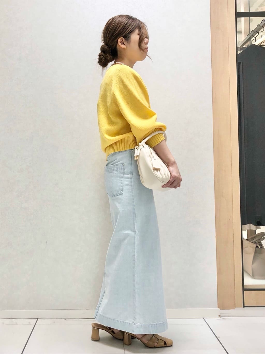 sayuさんの「UNTITLED｜◆セミタイトデニムスカート」を使ったコーディネート