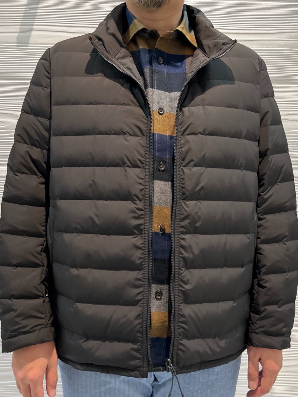 すーさんの「TAKEO KIKUCHI｜【Made in JAPAN】播州織 ヘリンボン ストレート パンツ」を使ったコーディネート