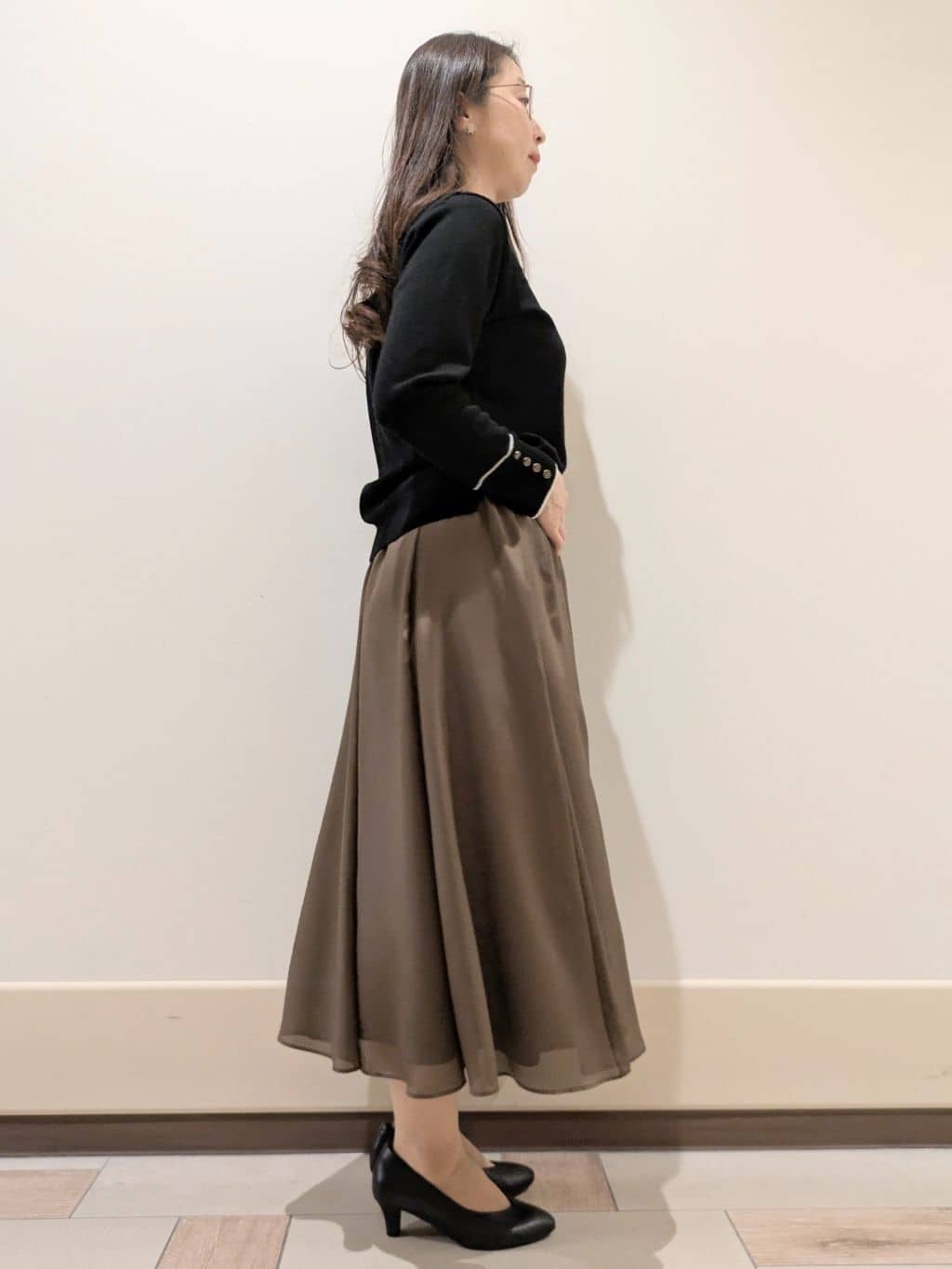 imamiさんの「Reflect｜◆【夏SALE】オーバルパール調ネックレス」を使ったコーディネート