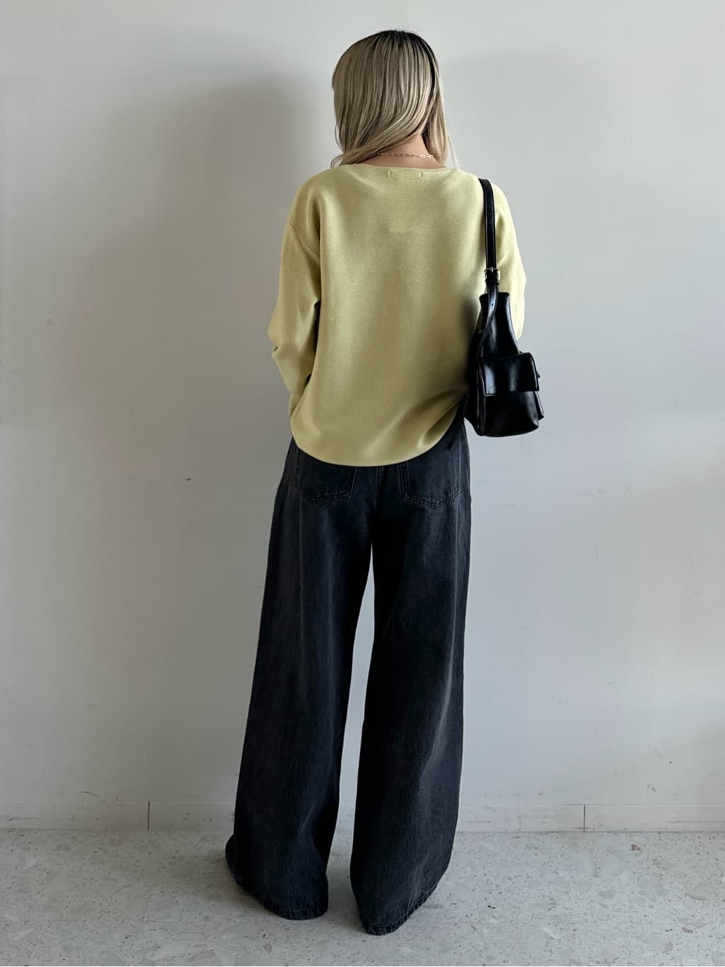 omaさんの「THE SHOP TK｜◆【毛玉になりにくい/蓄熱性】春色_美人ガーターニット/洗える/体形カバー」を使ったコーディネート