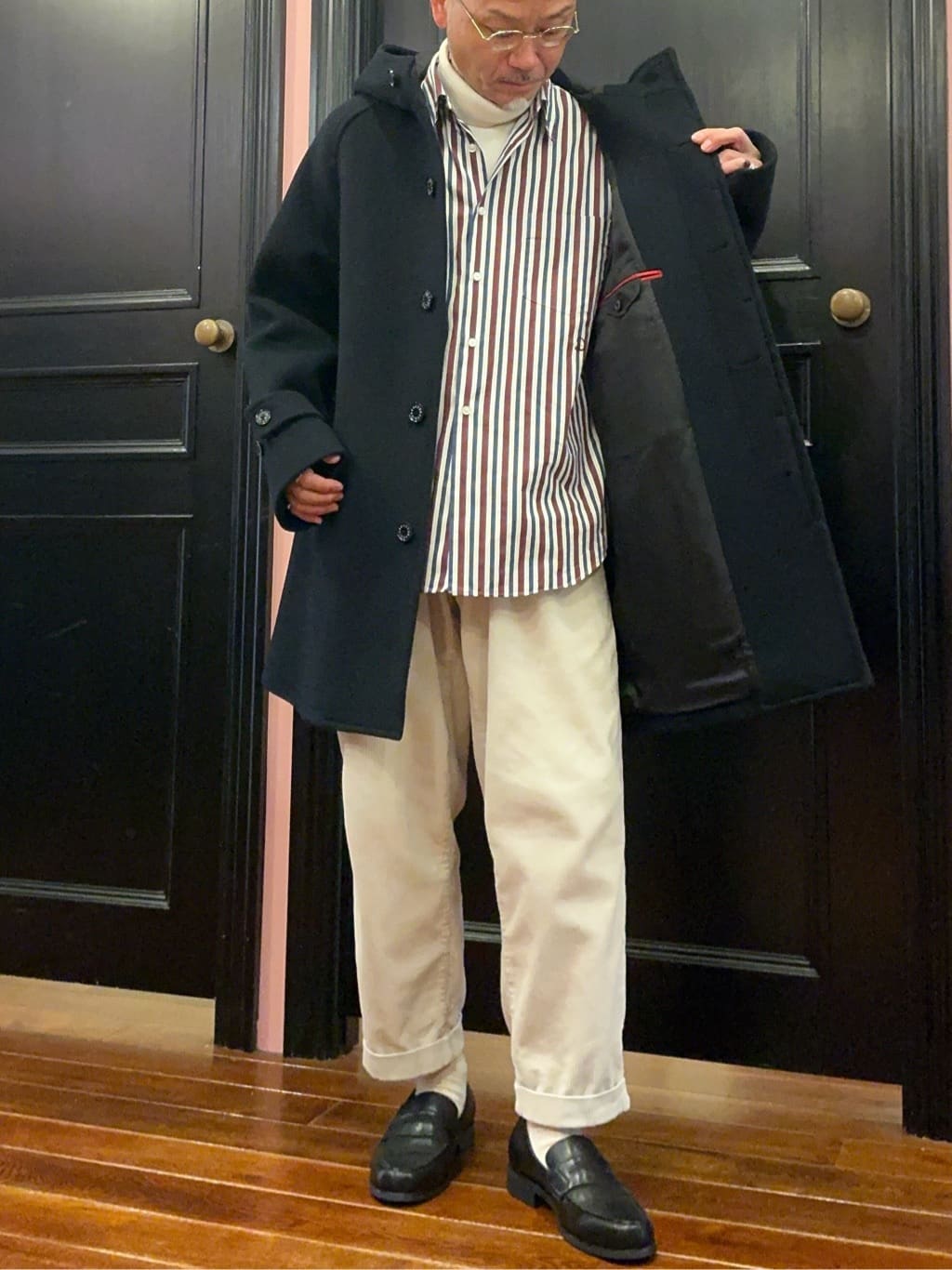 torigoeさんの「DRESSTERIOR｜【撥水加工/Safari5月号掲載】ローファー」を使ったコーディネート