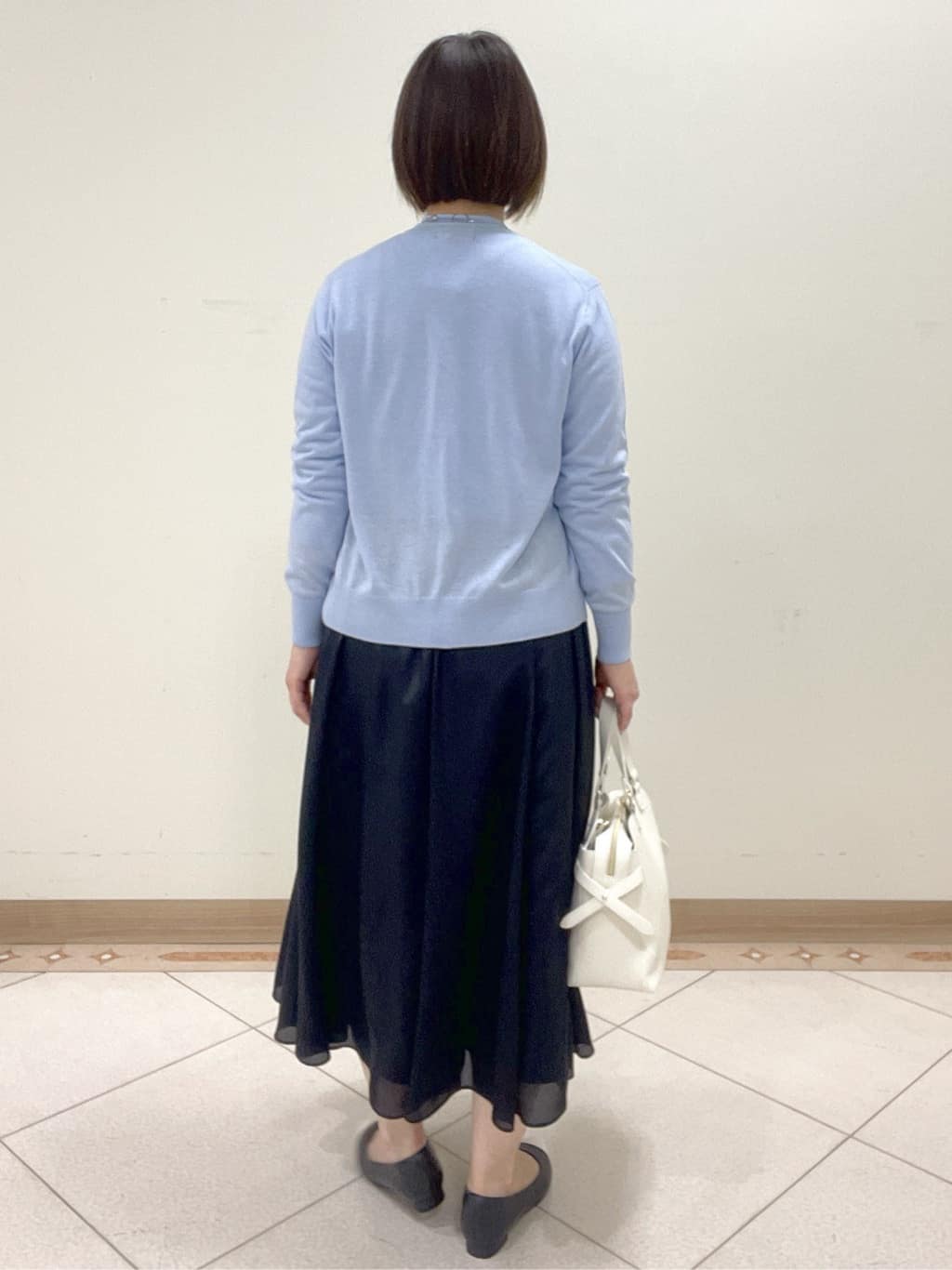hanaさんの「Reflect｜◆【夏SALE／手洗い可】カーディガン＋ニットツインセット」を使ったコーディネート