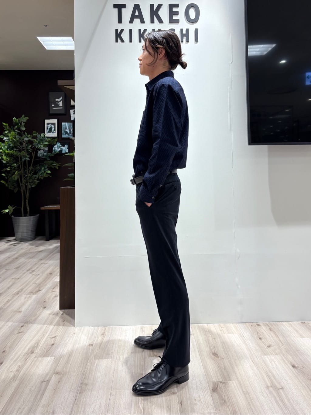 Kaiさんの「TAKEO KIKUCHI｜デュプイ リバーシブル ベルト」を使ったコーディネート