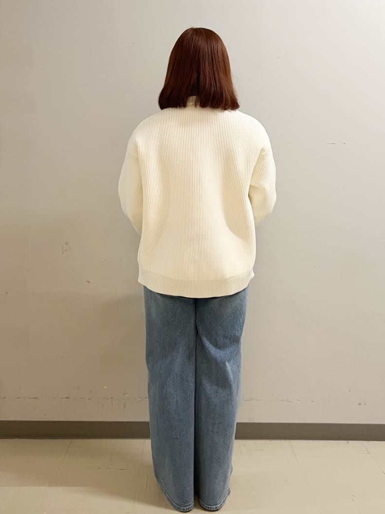 なかさんの「OPAQUE.CLIP｜ワイドストラップリブキャミソール【ストレッチ／洗濯機洗い可】」を使ったコーディネート