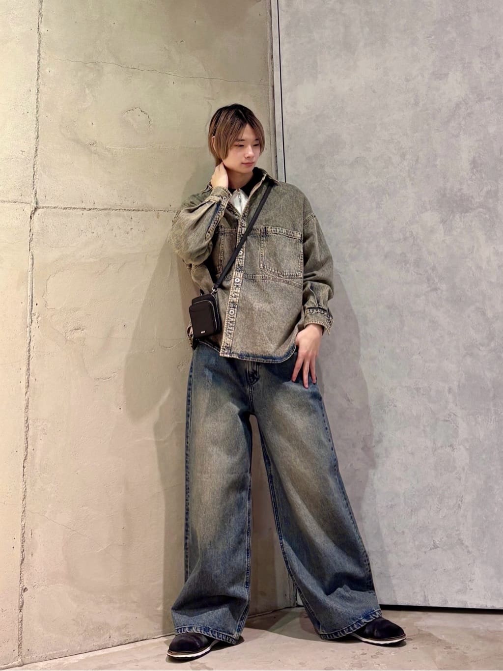 RYUGAさんの「tk.TAKEO KIKUCHI｜◆ルーズハーフジップポロスウェット」を使ったコーディネート