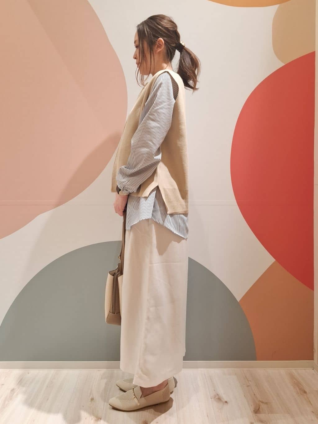 次女さんの「SHOO･LA･RUE｜◆【S-LL/防花粉/撥水】かわいいもかっこいいも叶える 欲張りマウンテンパーカ」を使ったコーディネート