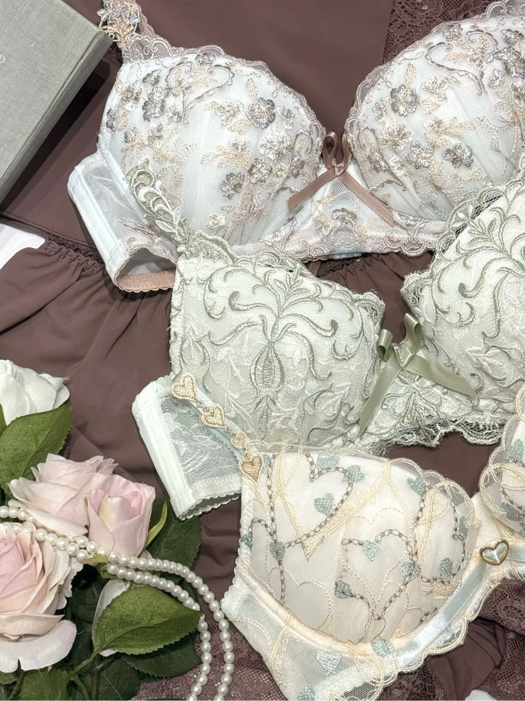 maiさんの「Risa Magli｜ジュア ブラジャー（B-D）＜サイドシェイプ＞」を使ったコーディネート