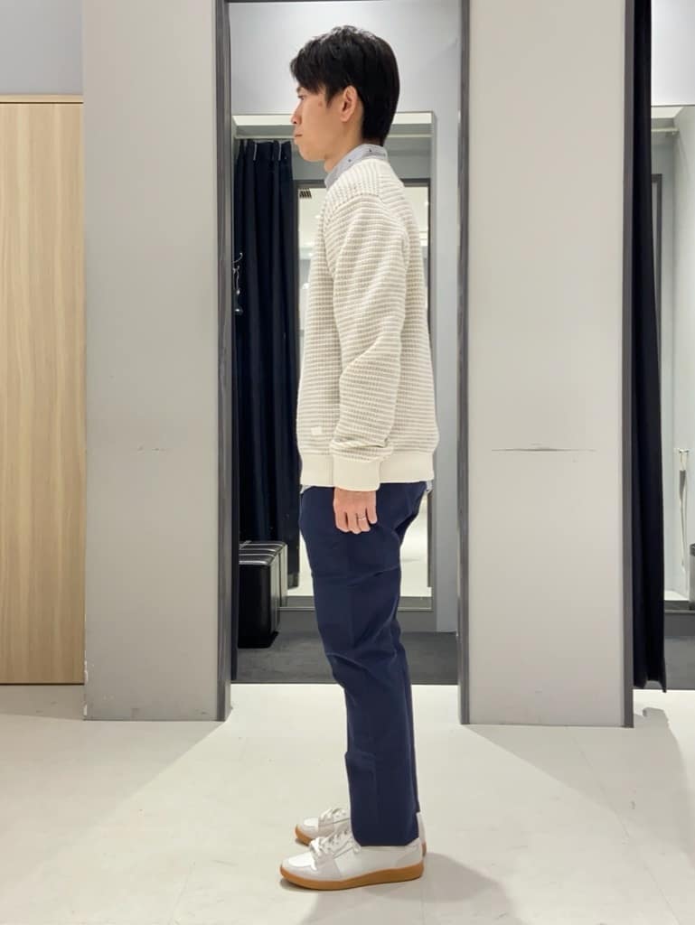 わいずみさんの「TAKEO KIKUCHI｜ウールカシミヤブレンド チェスターコート」を使ったコーディネート