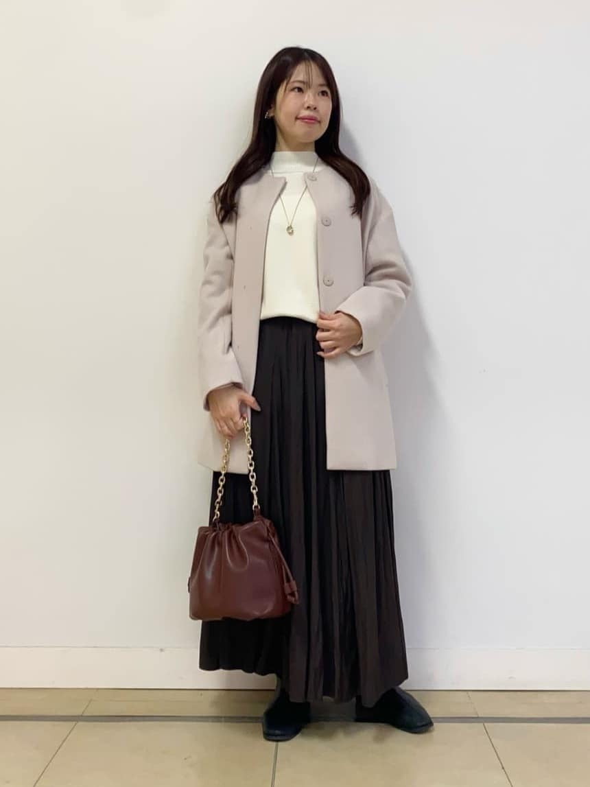 asamiさんの「UNTITLED｜◆シャインワントップネックレス」を使ったコーディネート