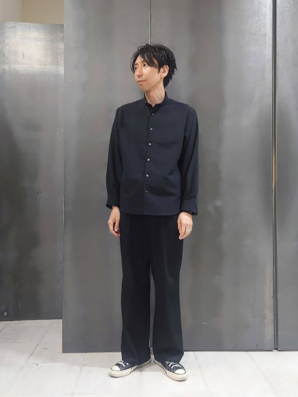 kawamuさんの「TAKEO KIKUCHI｜【DOWN FABRIC】ダウンファブリック スタンドカラーブルゾン」を使ったコーディネート