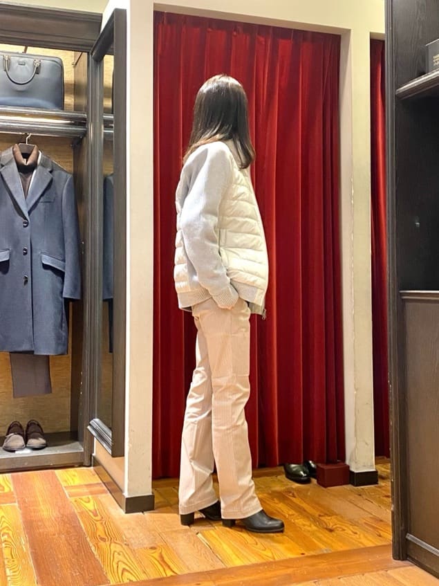 かわぴーさんの「TAKEO KIKUCHI｜【Made in JAPAN】播州織 ヘリンボン ストレート パンツ」を使ったコーディネート