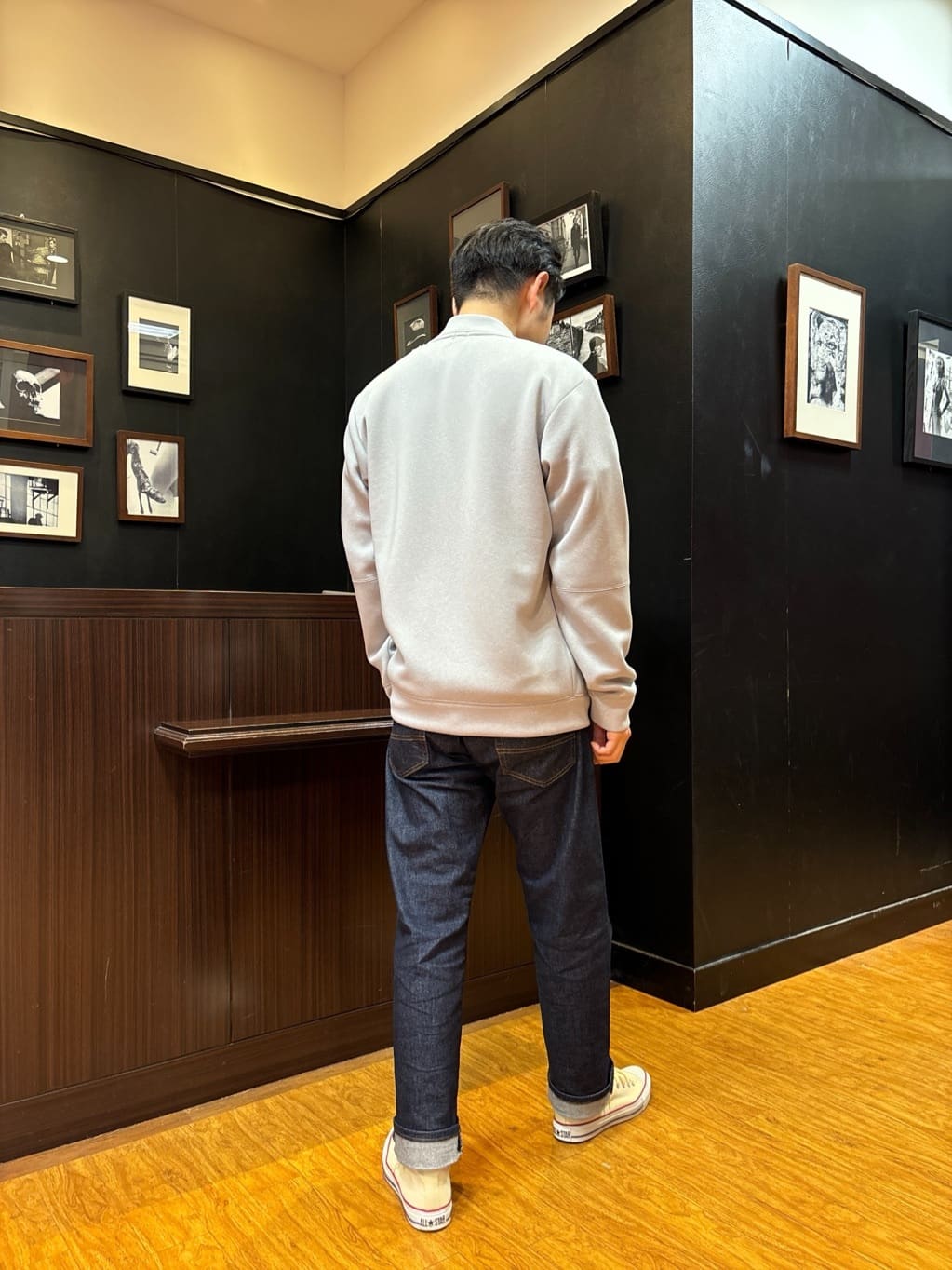 KEIさんの「TAKEO KIKUCHI｜【モンスターストレッチ】日本製 ワンウォッシュ デニムパンツ」を使ったコーディネート