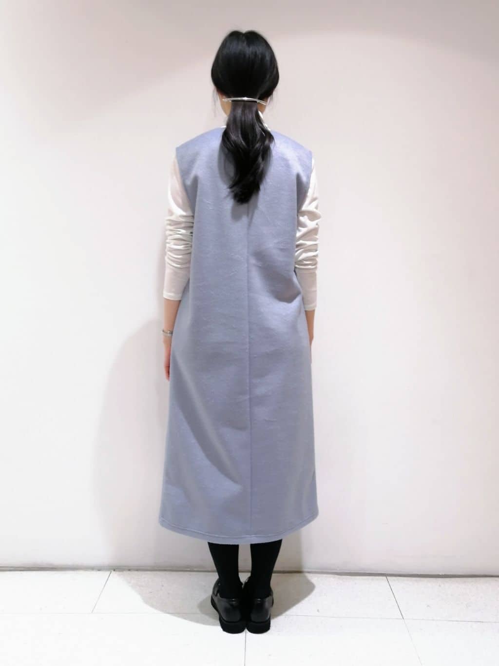 ayanoさんの「INDIVI｜◆ランダム淡水パール2連ネックレス」を使ったコーディネート