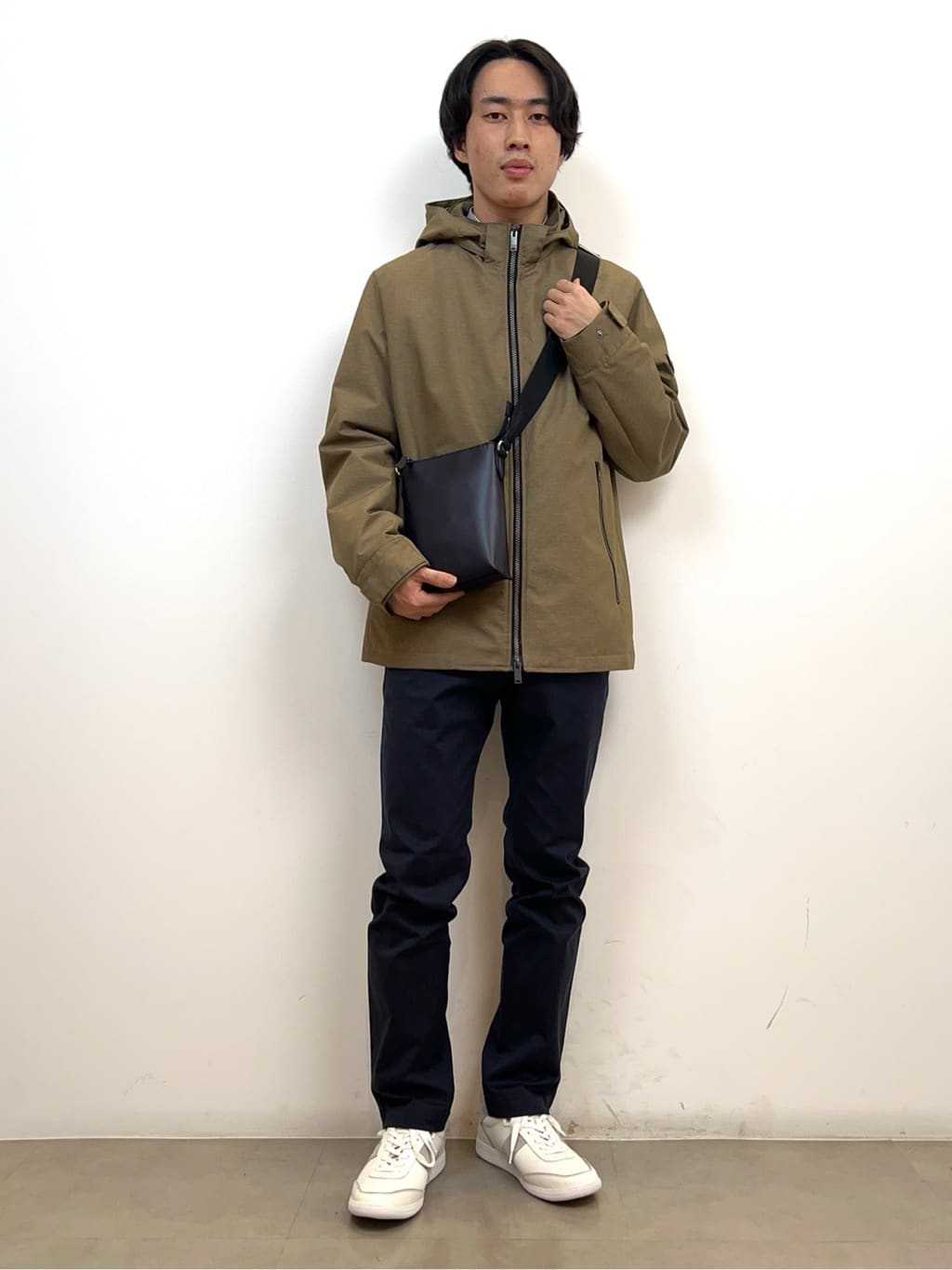 SHOSEIさんの「TAKEO KIKUCHI｜ハットモチーフ ジャカード ストライプ シャツ」を使ったコーディネート