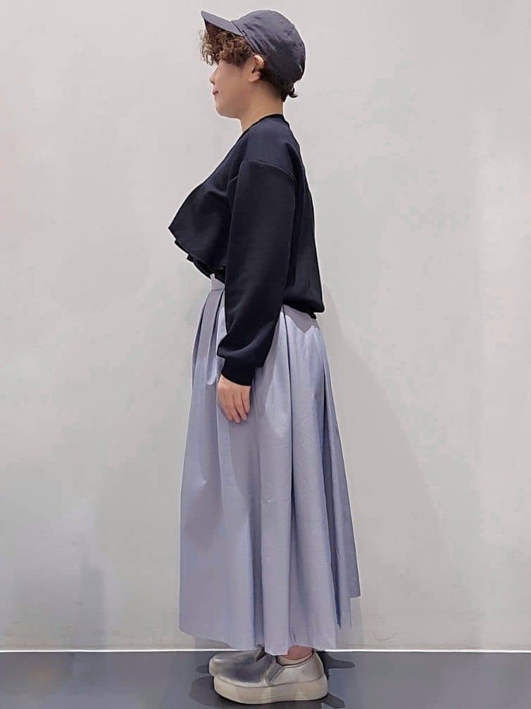 ゆきをさんの「OPAQUE.CLIP｜◆フリルアシメトップス【洗濯機洗い可】」を使ったコーディネート