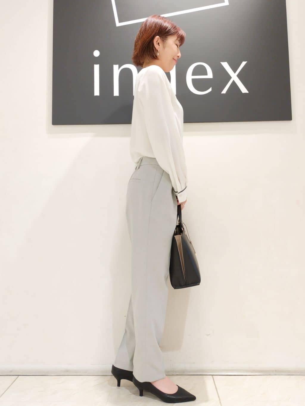 n.さんの「index｜◆ドライタッチストレッチノーカラージレ／セットアップ対応【洗濯機洗い可／イージーアイロン】」を使ったコーディネート