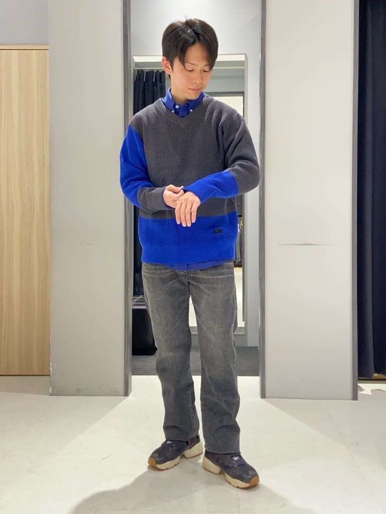 わいずみさんの「TAKEO KIKUCHI｜【3WAY】ハウンズトゥース ダウンライナー コート」を使ったコーディネート