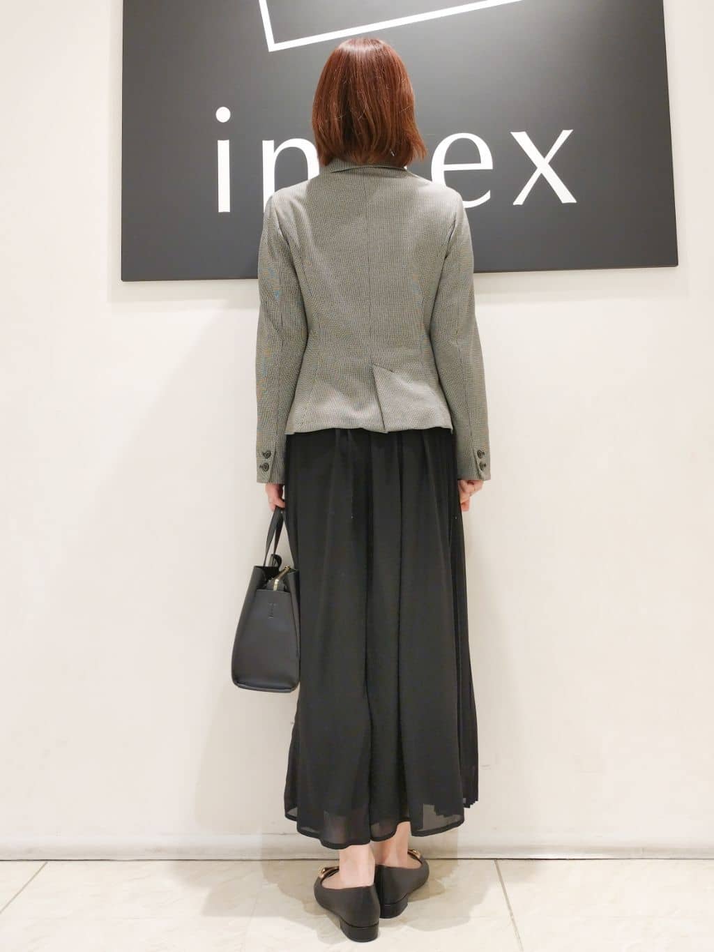 n.さんの「index｜《5色展開／XS-LLサイズ》ストレッチテーラードジャケット／セットアップ対応【イージーアイロン】」を使ったコーディネート