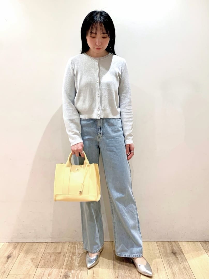 matsuさんの「index｜《丈が選べる》ストレートデニムパンツ【洗濯機洗い可】」を使ったコーディネート