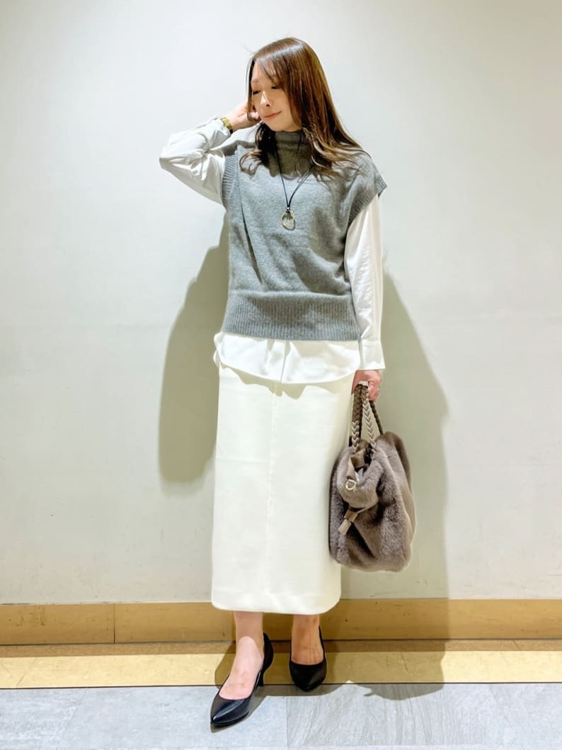 sattoさんの「UNTITLED｜【日本製・本革】Comfit Dresser Pumps（コンフィットドレッサーパンプス）」を使ったコーディネート