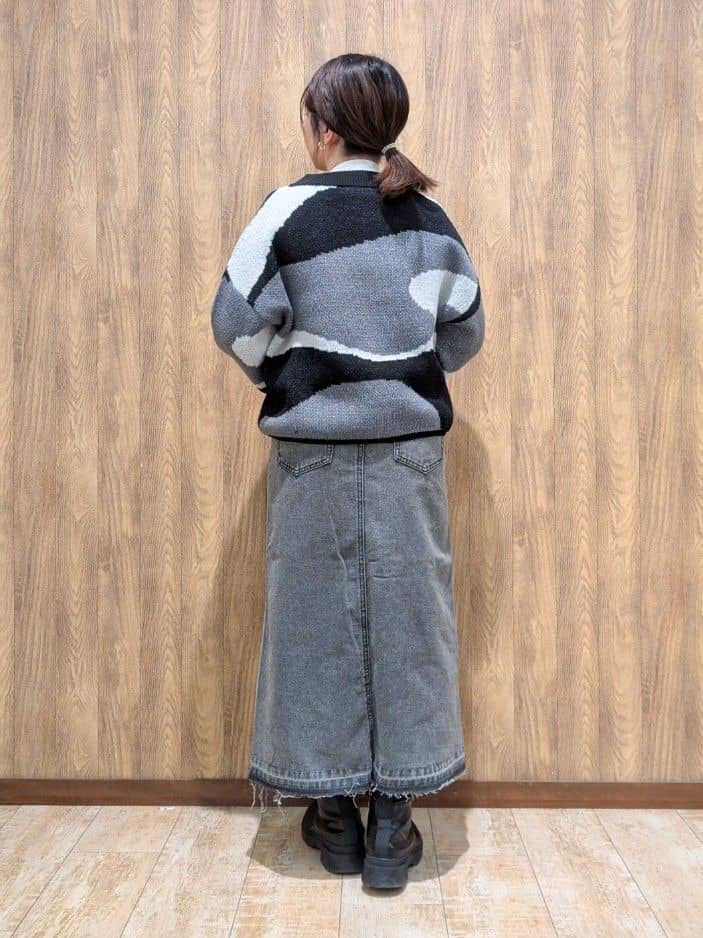 ｍｉｓａｋｉさんの「SHOO･LA･RUE｜◆【S-LL】テレコリブハイネックトップス」を使ったコーディネート