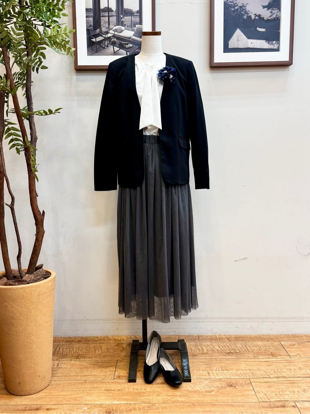 まどかさんの「SHOO･LA･RUE｜◆程よくエアリー テープヤーンニット」を使ったコーディネート