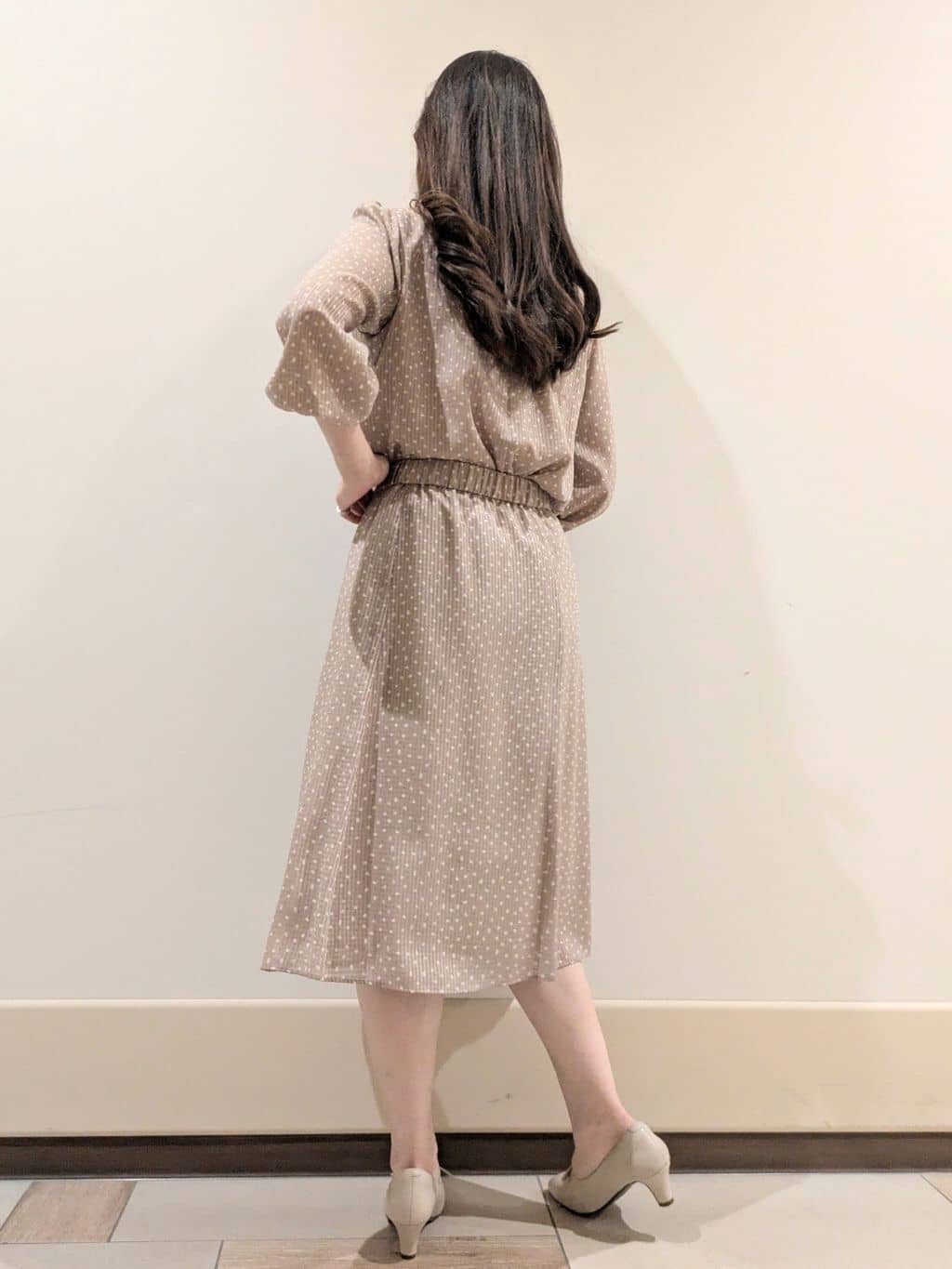imamiさんの「Reflect｜◆【マシンウォッシュ可／セットアップ可能】コツキ柄プリントブラウス」を使ったコーディネート