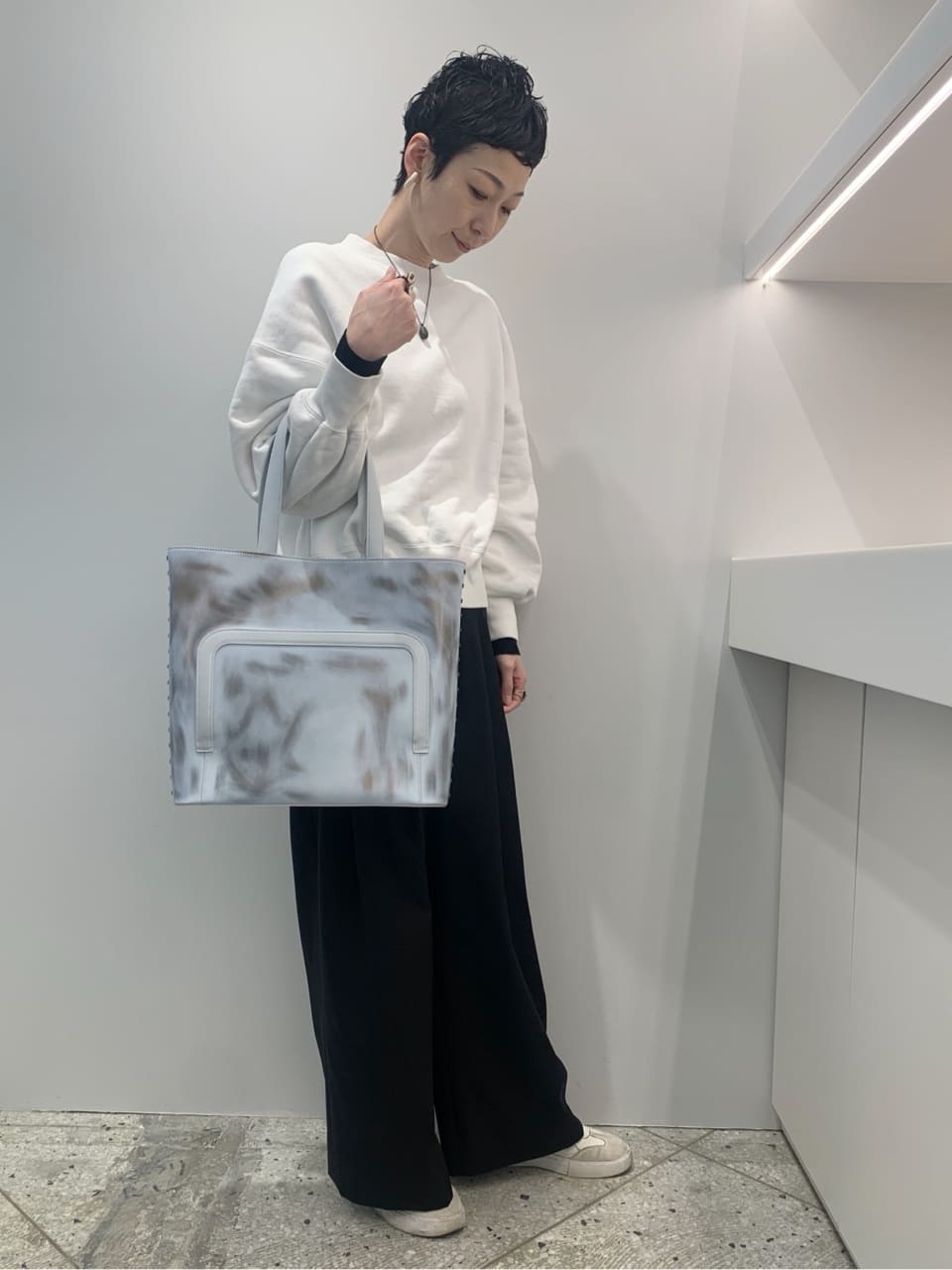 Kさんの「HIROKO HAYASHI｜PEPE AVOCADO（ぺぺ アボカド）ネックレス」を使ったコーディネート
