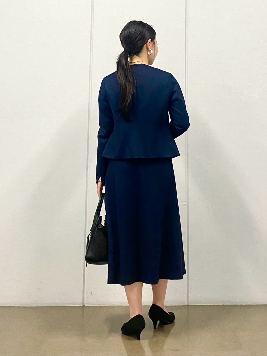 misakiさんの「INDIVI｜◆【合皮／マルチWAY／サブバッグ付】ミニショルダーバッグ」を使ったコーディネート