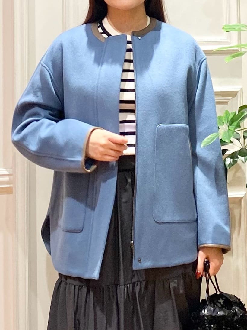 c.wさんの「DRESSTERIOR｜◆ストレッチフルニードルプルオーバーニット」を使ったコーディネート