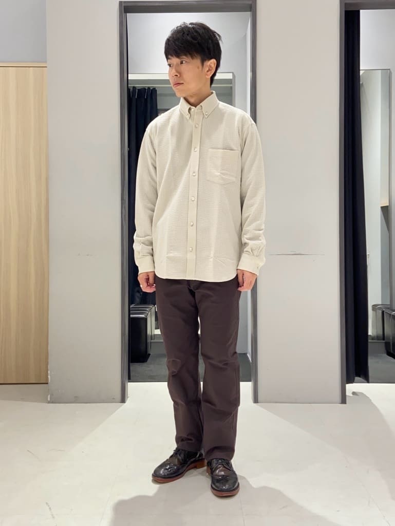 わいずみさんの「TAKEO KIKUCHI｜【DOWN FABRIC】ダウンファブリック スタンドカラーブルゾン」を使ったコーディネート