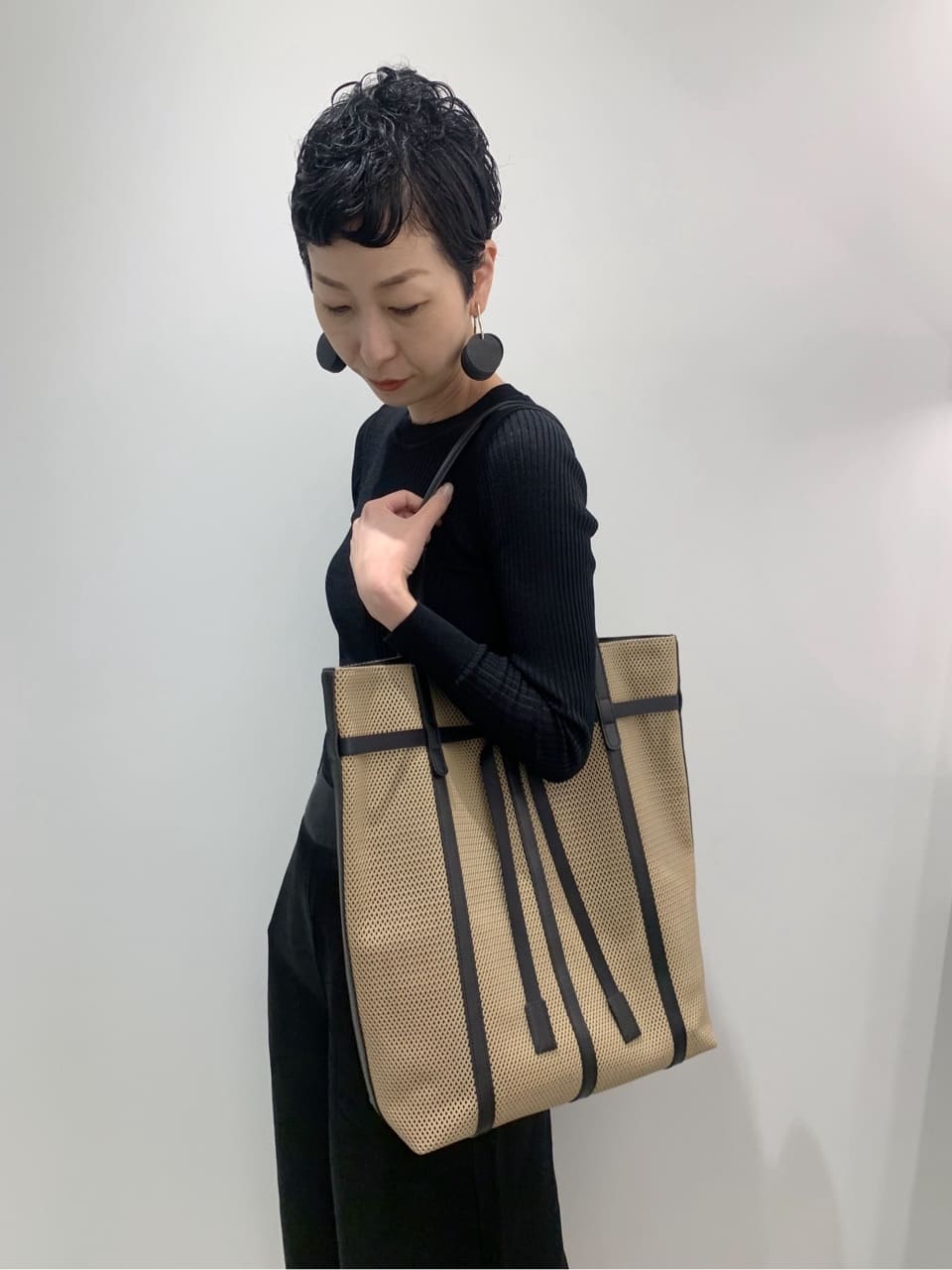 Kさんの「HIROKO HAYASHI｜PANIER（パニエ） トートバッグL」を使ったコーディネート