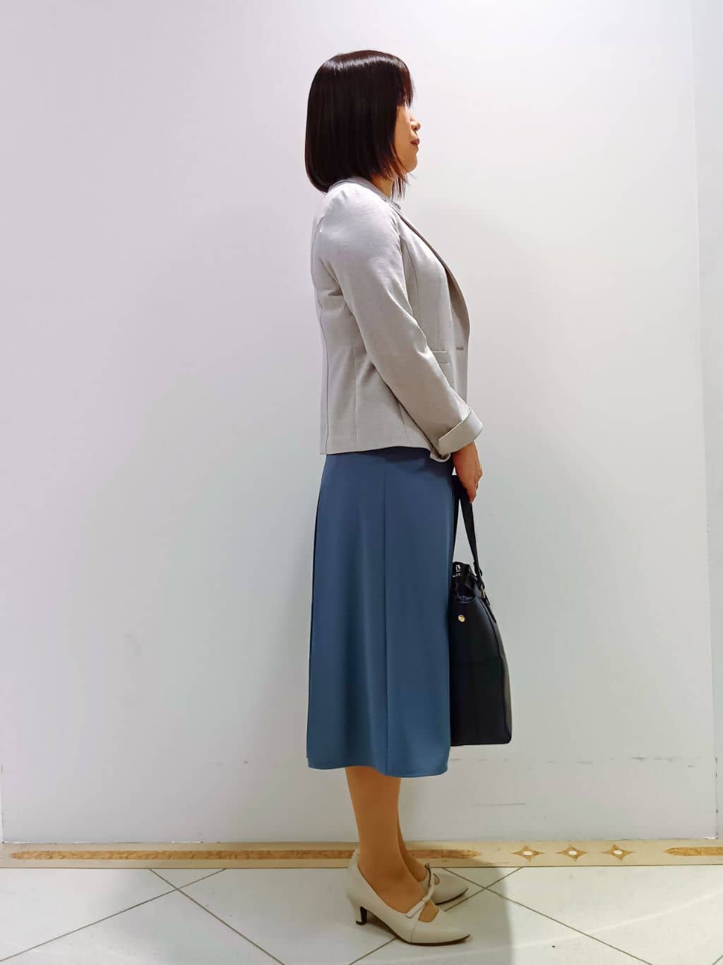 tomoさんの「Reflect｜◆【SS-4Lサイズ／洗える】匠ジャケット／ベーシックテーラード」を使ったコーディネート
