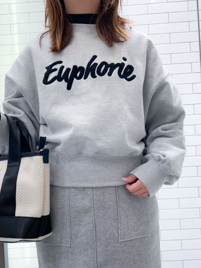 chicchi♪さんの「OPAQUE.CLIP｜◆刺繍ロゴスウェット【洗濯機洗い可】」を使ったコーディネート