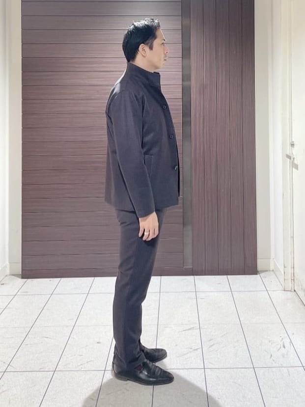 ToyoPさんの「TAKEO KIKUCHI｜【DOWN FABRIC】ダウンファブリック スタンドカラーブルゾン」を使ったコーディネート