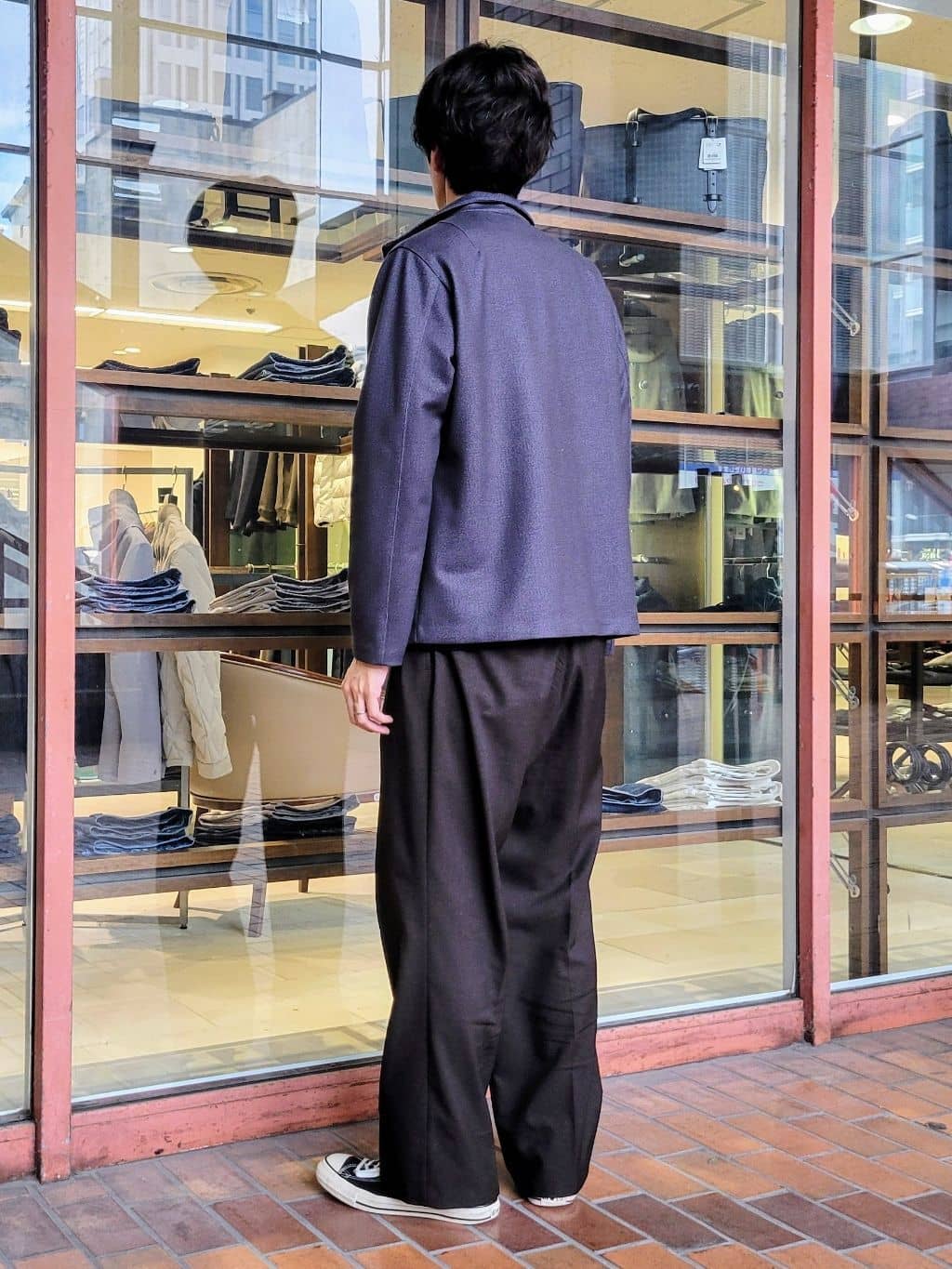 piroyaさんの「TAKEO KIKUCHI｜【DOWN FABRIC】ダウンファブリック スタンドカラーブルゾン」を使ったコーディネート